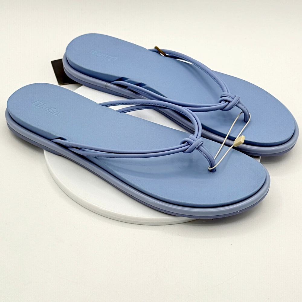Olukai Aka Sandal Flip Flop Size 11 Womens Cornflower Blue NEW